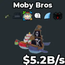 Moby Bros 5traits 5.2B S (Секретный персонаж) — Roblox, лот №237345