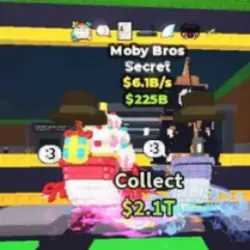 MOBY BROS 6.1B S (Секретный персонаж) — Roblox, лот №237347