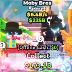 Moby Bros 6.4B S (Soccer + 6 Traits) #R4TI7S (Секретный пер… — Roblox, лот №237348