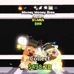 Money Money Bros 1.4 B s (Секретный персонаж) — Roblox, лот №237365