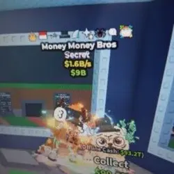 Money Money Bros 1.6B (Секретный персонаж) — Roblox, лот №237368
