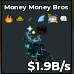 Money Money Bros 1.9B s (Секретный персонаж) — Roblox, лот №237377