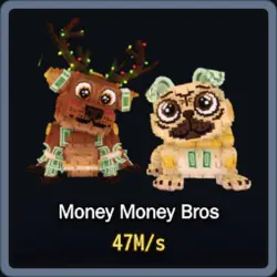 Money Money Bros 47M s (Секретный персонаж) — Roblox, лот №237353
