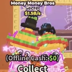 Money Money Bros Candy 1.5B s (Секретный персонаж) — Roblox, лот №237360