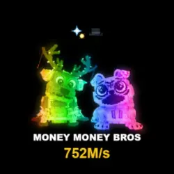 Money Money Bros Rainbow 752M s Exclusive - Ultra Rare (Сек… — Roblox, лот №237385