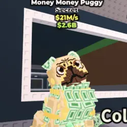Money Money Puggy (Секретный персонаж) — Roblox, лот №237392