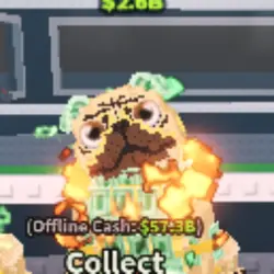 Money Money Puggy 126 M S (Секретный персонаж) — Roblox, лот №237396