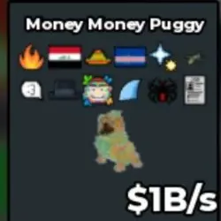 Money Money Puggy 1B S Iraq Flag and Clean Traits Wann (Сек… — Roblox, лот №237403