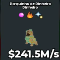 Money Money Puggy 241.5M s (Секретный персонаж) — Roblox, лот №237412