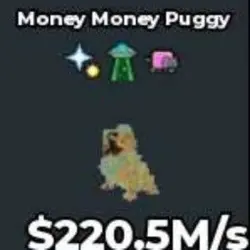 Money Money Puggy 3 Traits (Секретный персонаж) — Roblox, лот №237421