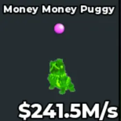 Money Money Puggy 491 (Секретный персонаж) — Roblox, лот №237432