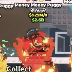 Money Money Puggy 525M s CURSED (Секретный персонаж) — Roblox, лот №237446