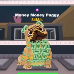 Money Money Puggy 84M s Bubblegum Ultra *2 (Секретный персо… — Roblox, лот №237437