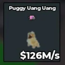 Money Money Puggy [126 M s ] with Nyan trait (Секретный пер… — Roblox, лот №237440