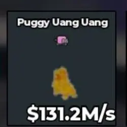 Money Money Puggy Gold [131.2 M s ] with Nyan trait (Секрет… — Roblox, лот №237468