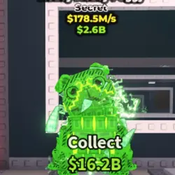 Money Money Puggy Radioactive Very RARE (Секретный персонаж) — Roblox, лот №237478