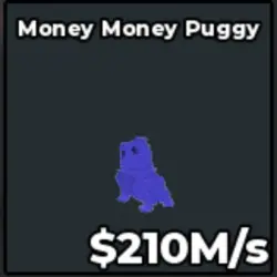 Money Money Puggy Rainbow (Секретный персонаж) — Roblox, лот №237479