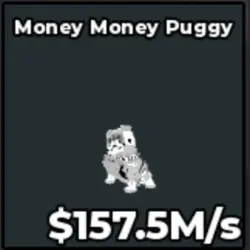 Money Money Puggy Yin - Yang (Секретный персонаж) — Roblox, лот №237487