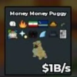 Money Money Puugy 1B s with 2 country trait Rixx (Секретный… — Roblox, лот №237488