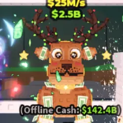 Money Money Reindeer 25M s VERY #ZICA AG (Секретный персона… — Roblox, лот №237494
