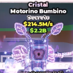 Motorino Bumbino (214,5M s) (Секретный персонаж) — Roblox, лот №237511