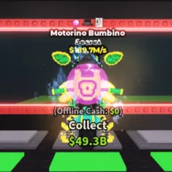 Motorino Bumbino 189,7M s (Секретный персонаж) — Roblox, лот №237515