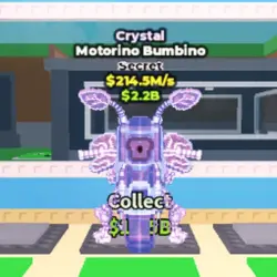 Motorino Bumbino 214.5 M s Crystal ! Secret PE (Секретный п… — Roblox, лот №237516