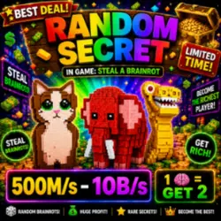 Mystery : Buy 1 and get 1 free ! 500M s to 10B (Секретный п… — Roblox, лот №237543