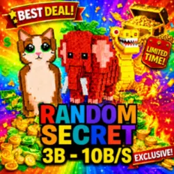 Mystery BOX 3B - 10B S Random Secret (Секретный персонаж) — Roblox, лот №237545