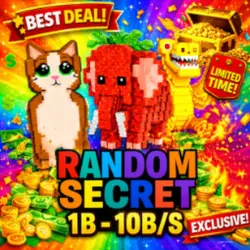 Mystery BOX 1B - 10B S Random Secret (Секретный персонаж) — Roblox, лот №237547
