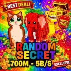 Mystery BOX 700M - 5B S Random Secret (Секретный персонаж) — Roblox, лот №237556