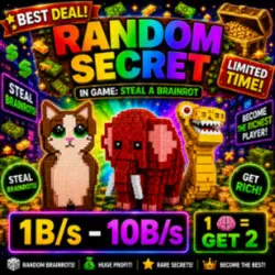 Mystery Buy one Mystery : Buy 1 and get 1 free ! 1B s to 10… — Roblox, лот №237557