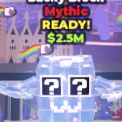Mythic Lucky Block CRYSTAL (Мифический персонаж) — Roblox, лот №237560