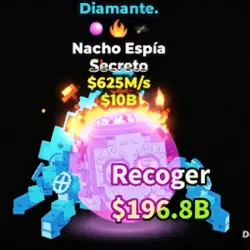 Nacho Espía Diamante 625M s (Секретный персонаж) — Roblox, лот №237569