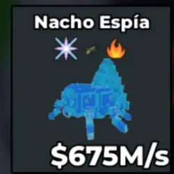 Nacho Spyder - 675M s Diamond V37 (Секретный персонаж) — Roblox, лот №237574