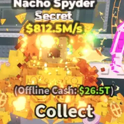 Nacho Spyder - Gold $812.5M S (Секретный персонаж) — Roblox, лот №237576