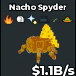 Nacho Spyder 1,1B (Секретный персонаж) — Roblox, лот №237578