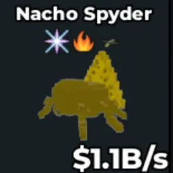 Nacho Spyder 1.1B s Rainbow V292 (Секретный персонаж) — Roblox, лот №237584