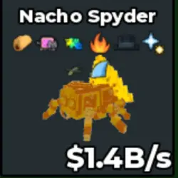 Nacho Spyder 1.4 B s - Quick (Секретный персонаж) — Roblox, лот №237587