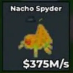 Nacho Spyder 375 (Секретный персонаж) — Roblox, лот №237609