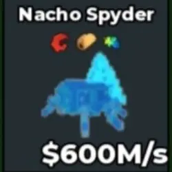Nacho Spyder Diamond 600M s (Секретный персонаж) — Roblox, лот №237645