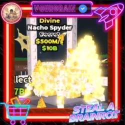 Nacho Spyder Divine (Секретный персонаж) — Roblox, лот №237647