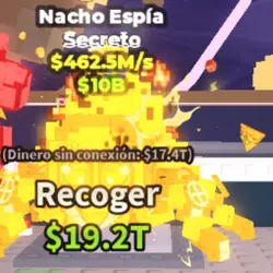 Nacho Spyder gold (Секретный персонаж) — Roblox, лот №237652