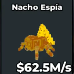 Nacho Spyder Gold $62.5M S V182 (Секретный персонаж) — Roblox, лот №237654