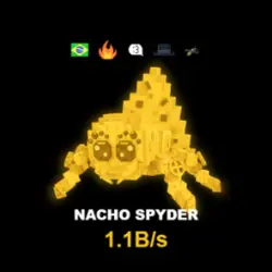Nacho Spyder Gold 1.1B s Exclusive - Ultra Rare (Секретный … — Roblox, лот №237657
