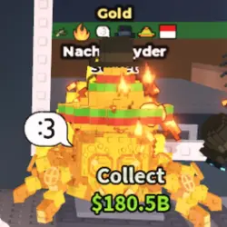Nacho Spyder Gold 1B200M s (Secret) VERY GOOD MT (Секретный… — Roblox, лот №237658