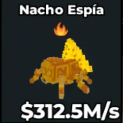 Nacho Spyder Gold 312.5 M s V204 (Секретный персонаж) — Roblox, лот №237660