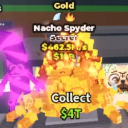 Nacho Spyder Gold 462.5M s VERY INVT2 MT (Секретный персона… — Roblox, лот №237662