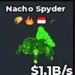Nacho Spyder Radioactive $1.1B S (Секретный персонаж) — Roblox, лот №237667