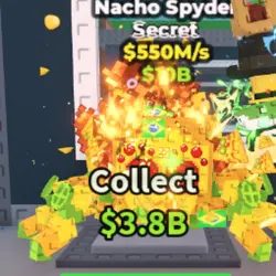 Nacho Spyder Secret $550M s (Секретный персонаж) — Roblox, лот №237672